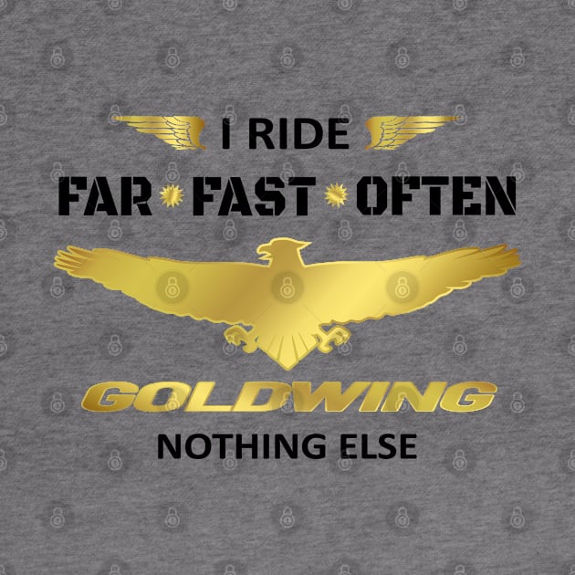 Motorcycle Goldwing Honda Nothing Else Biker by Vladimir Zevenckih